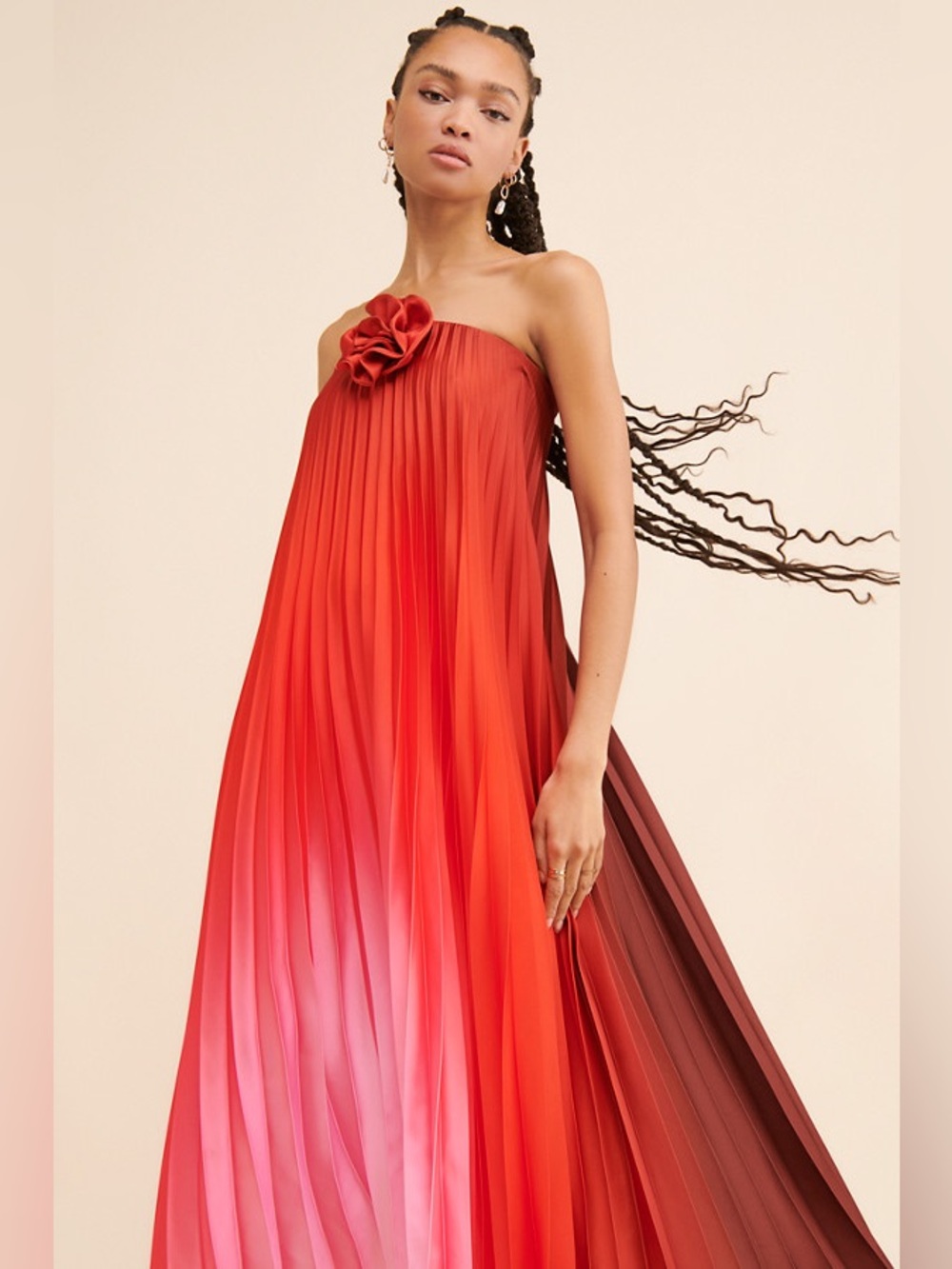 Delfi Collective Kimberly Ombré Gown